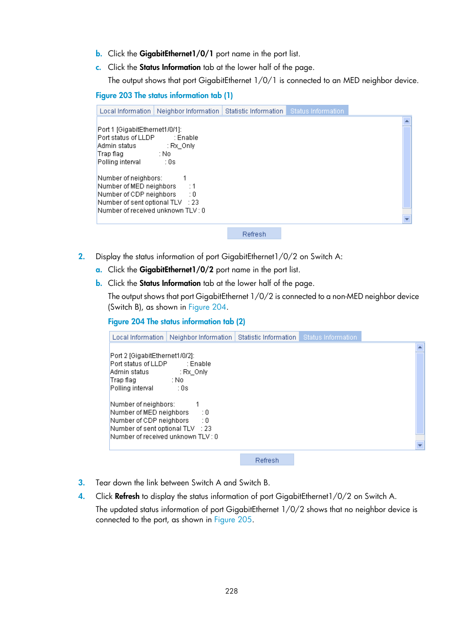 H3C Technologies H3C WX5500E Series Access Controllers User Manual | Page 238 / 254