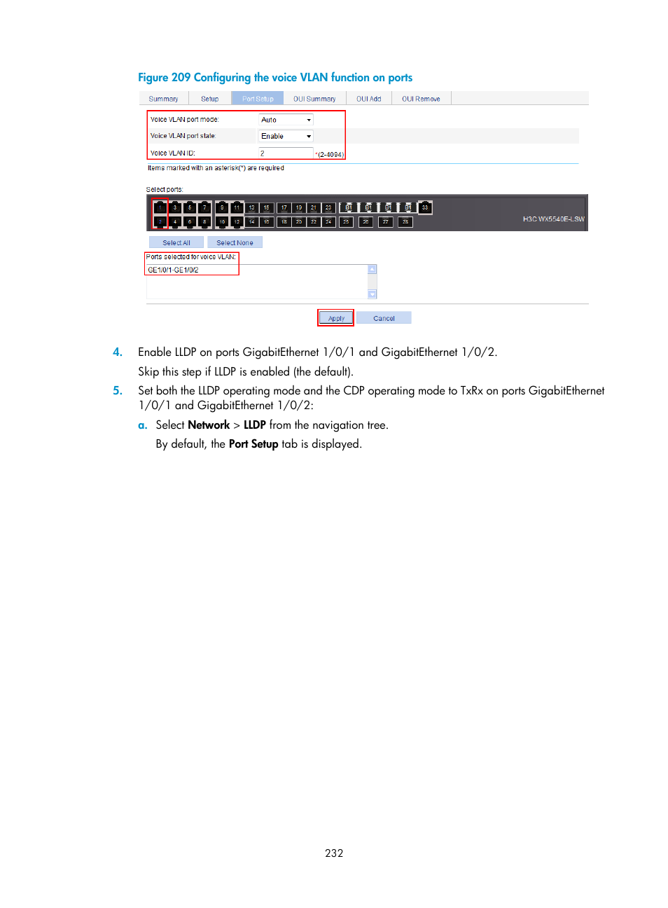 H3C Technologies H3C WX5500E Series Access Controllers User Manual | Page 242 / 254