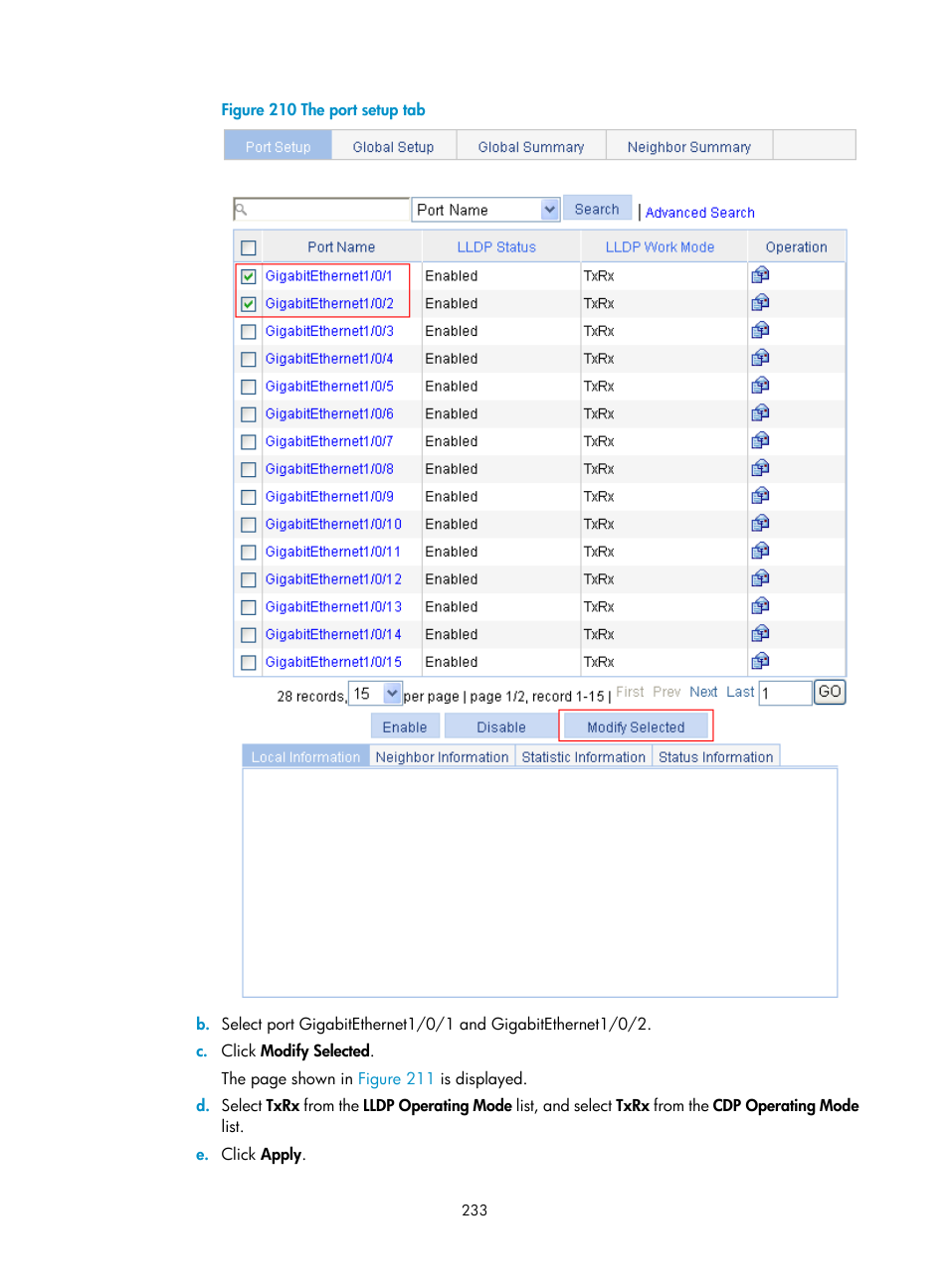 H3C Technologies H3C WX5500E Series Access Controllers User Manual | Page 243 / 254