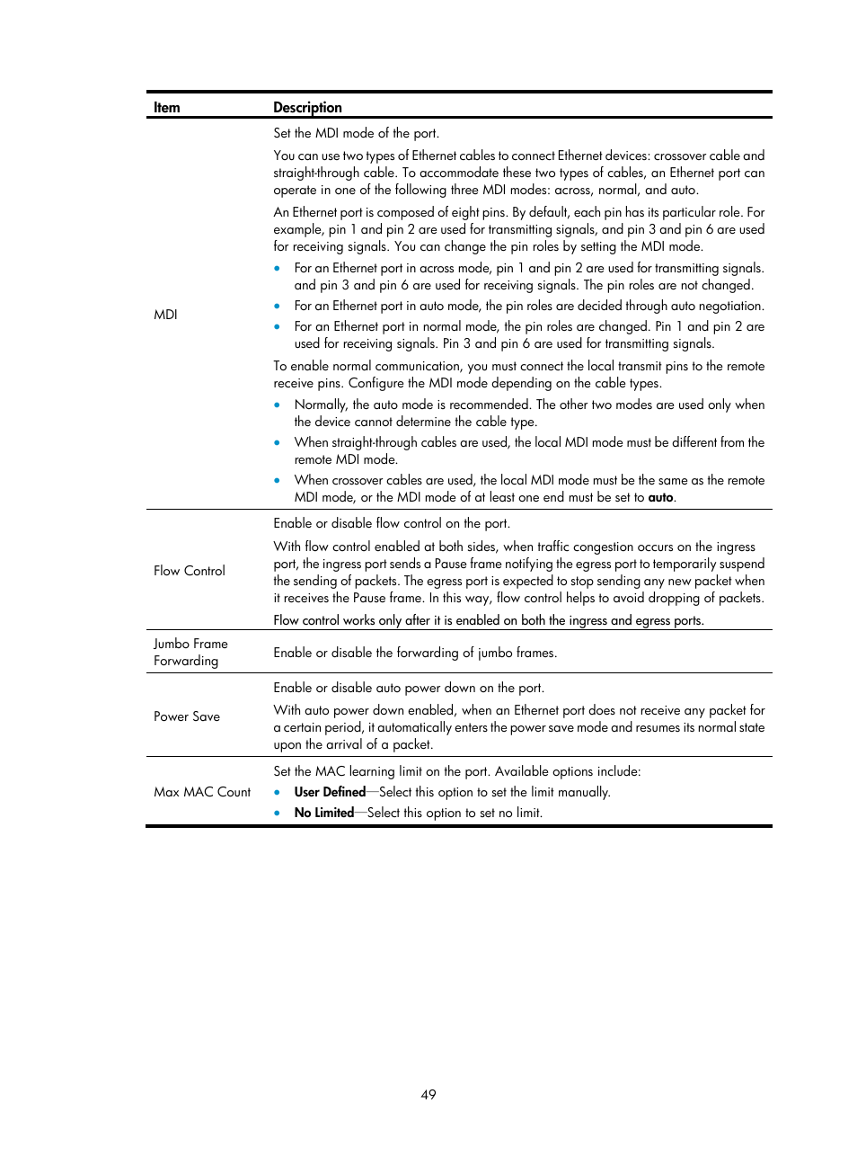 H3C Technologies H3C WX5500E Series Access Controllers User Manual | Page 59 / 254