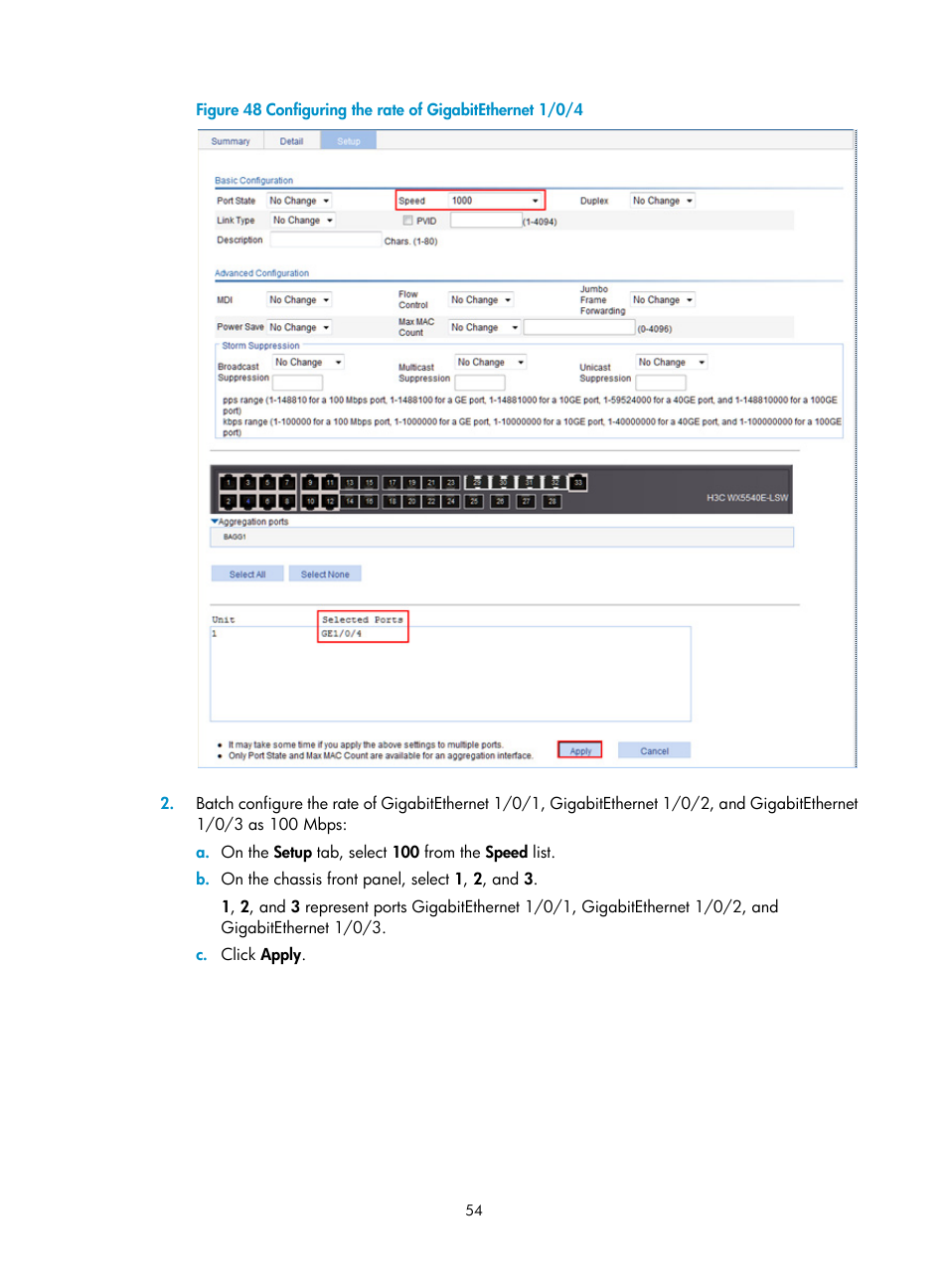 H3C Technologies H3C WX5500E Series Access Controllers User Manual | Page 64 / 254