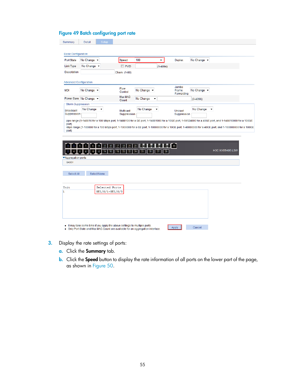 H3C Technologies H3C WX5500E Series Access Controllers User Manual | Page 65 / 254