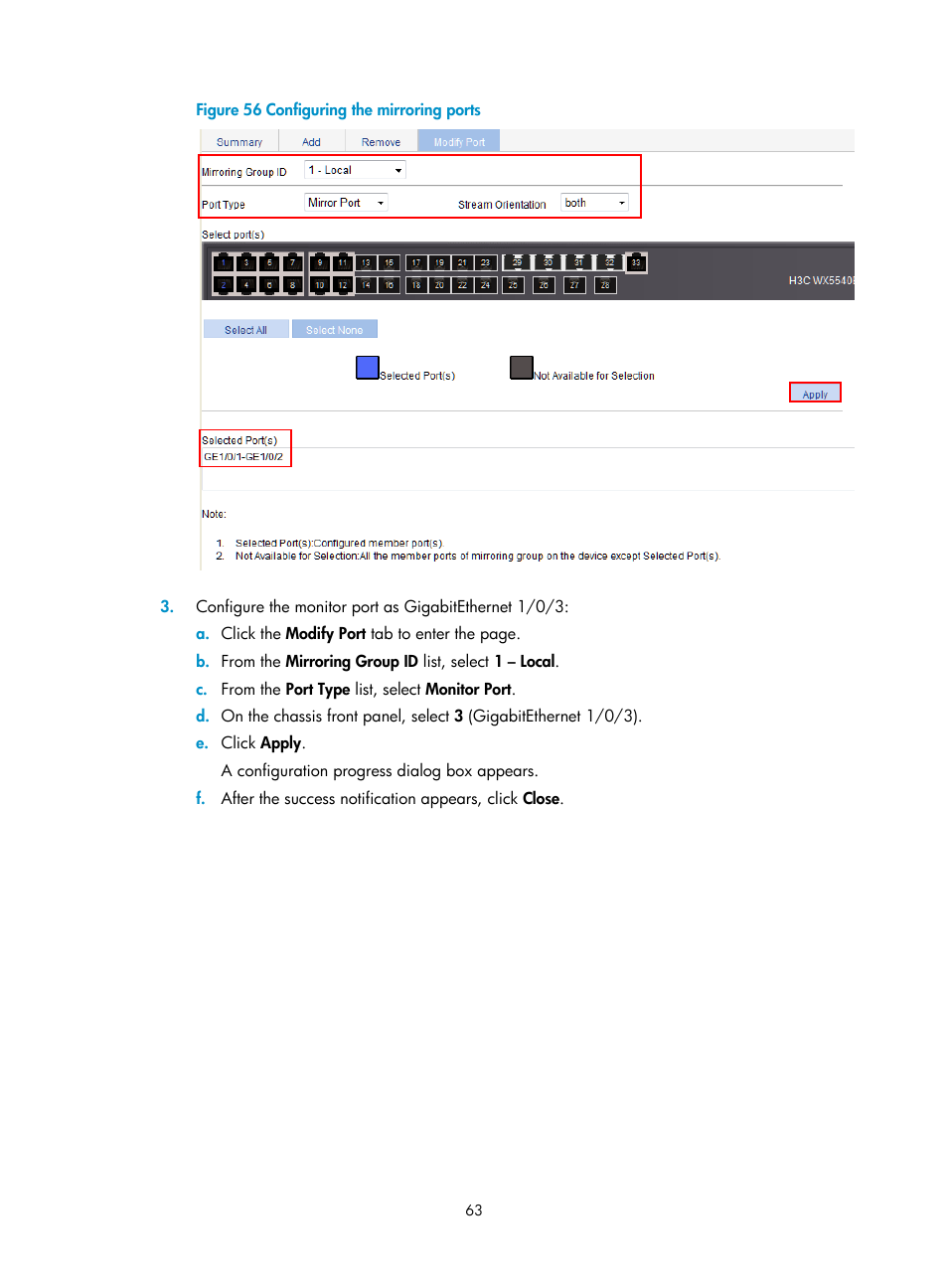 H3C Technologies H3C WX5500E Series Access Controllers User Manual | Page 73 / 254