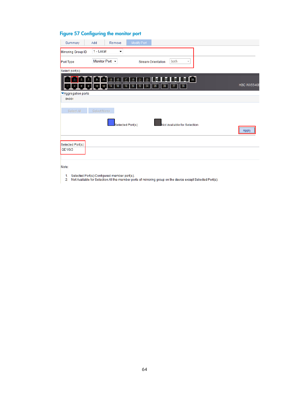H3C Technologies H3C WX5500E Series Access Controllers User Manual | Page 74 / 254