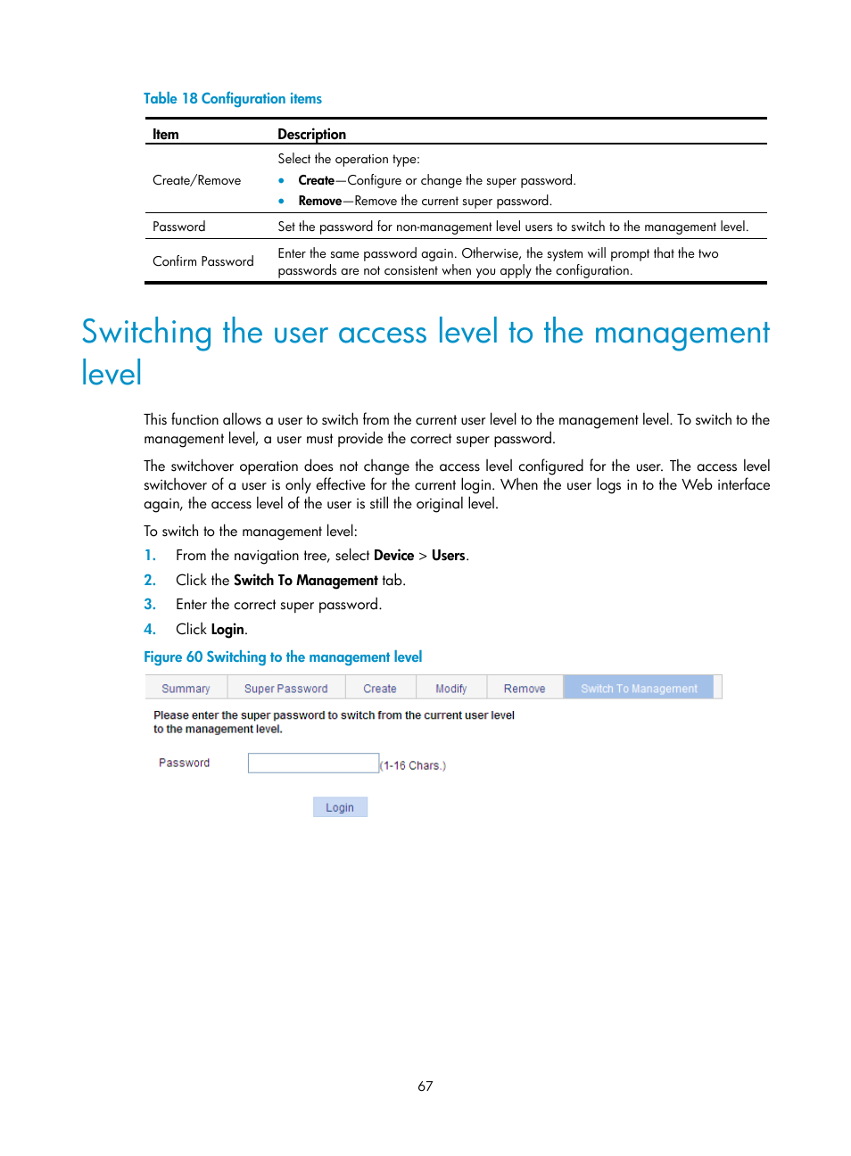 H3C Technologies H3C WX5500E Series Access Controllers User Manual | Page 77 / 254