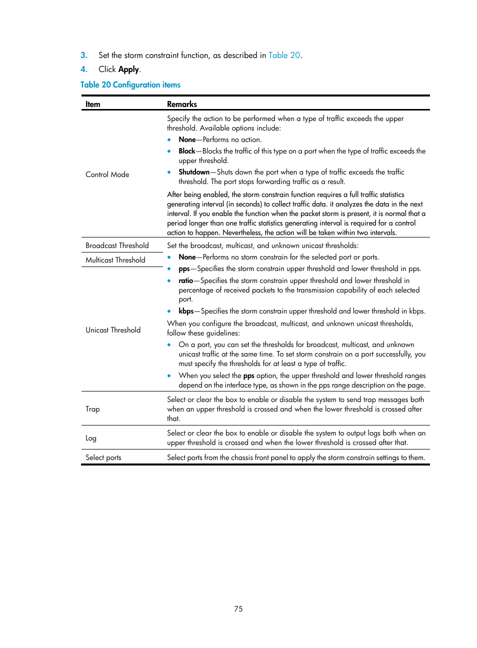H3C Technologies H3C WX5500E Series Access Controllers User Manual | Page 85 / 254