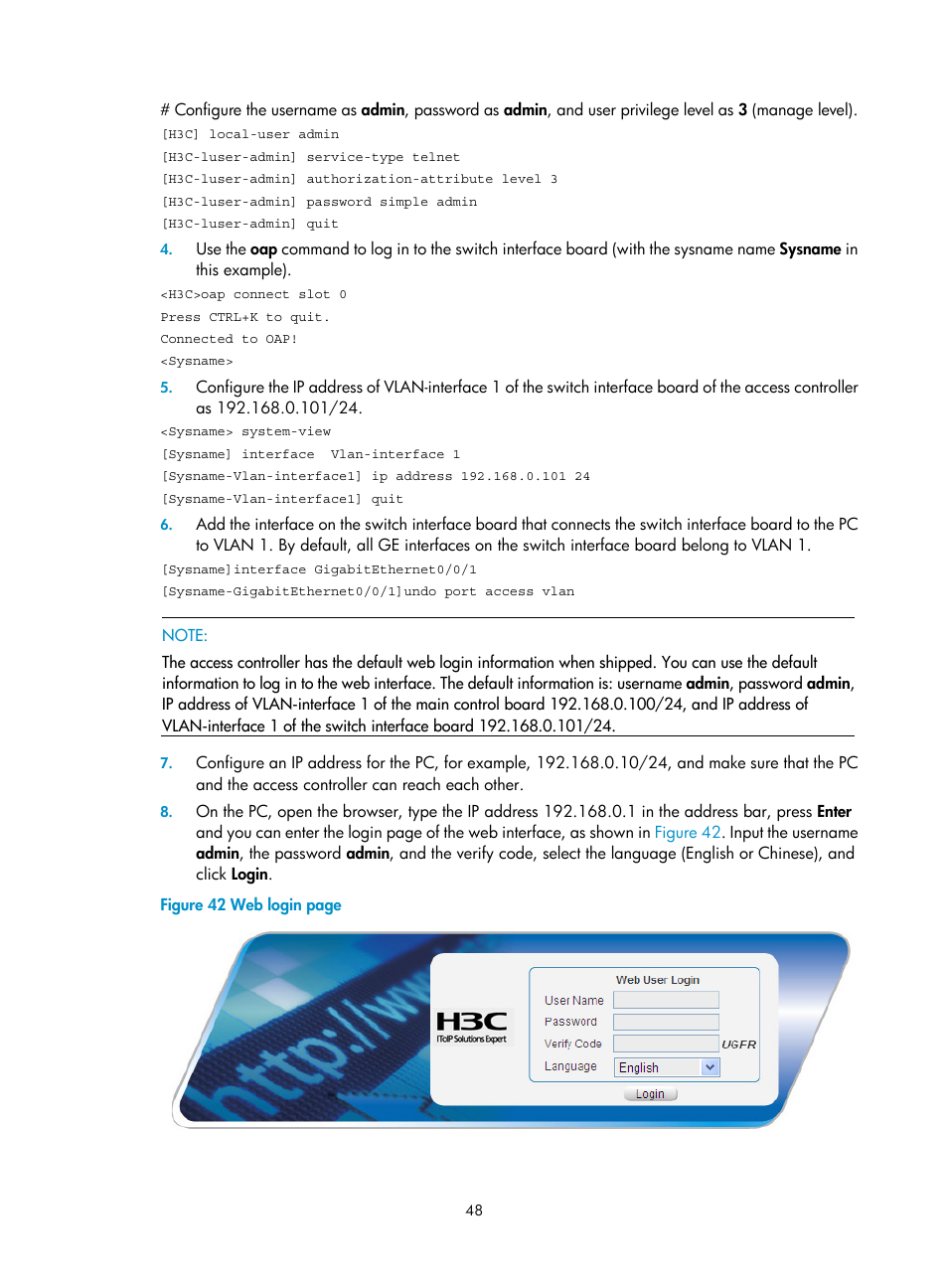 H3C Technologies H3C WX6000 Series Access Controllers User Manual | Page 56 / 90