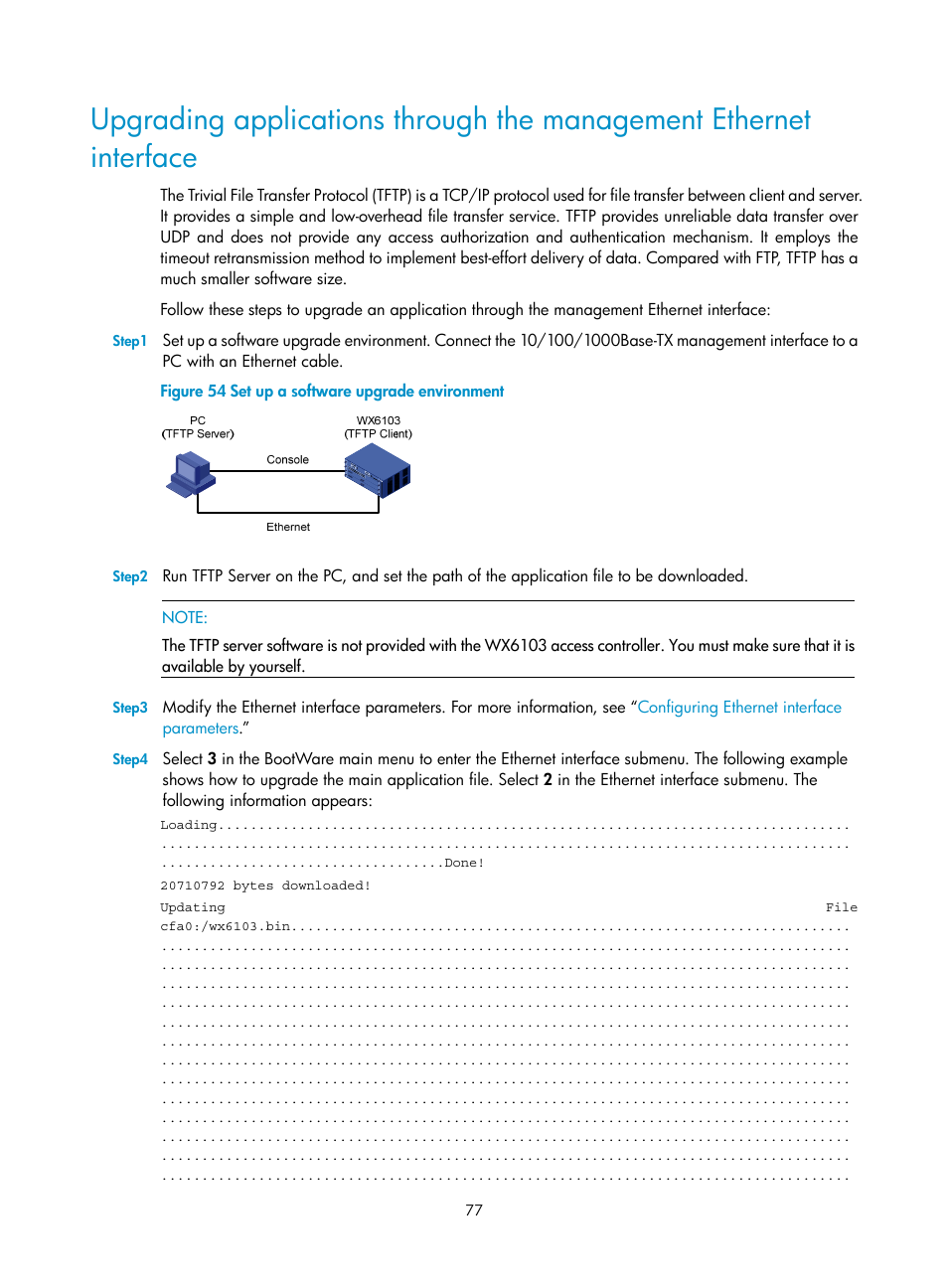 H3C Technologies H3C WX6000 Series Access Controllers User Manual | Page 85 / 90