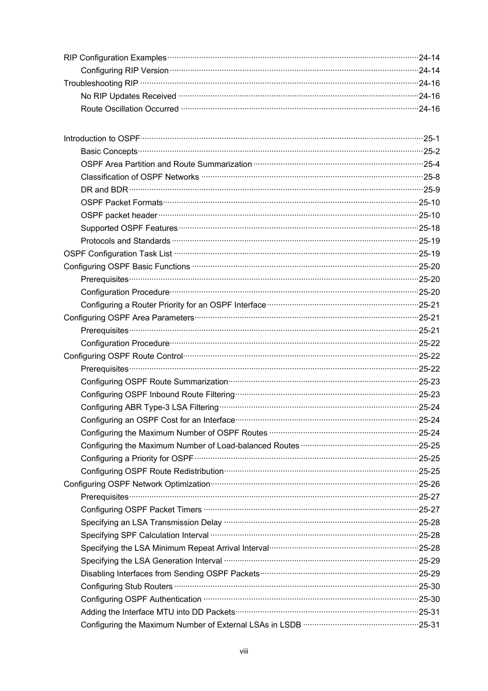 H3C Technologies H3C WX6000 Series Access Controllers User Manual | Page 13 / 678