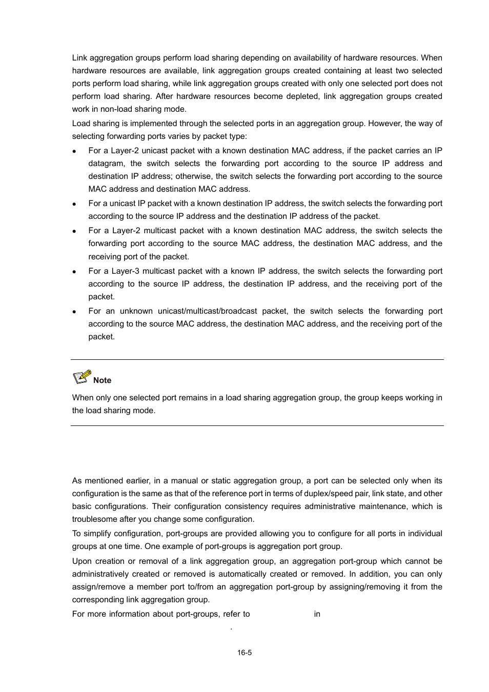 Aggregation port group | H3C Technologies H3C WX6000 Series Access Controllers User Manual | Page 131 / 678