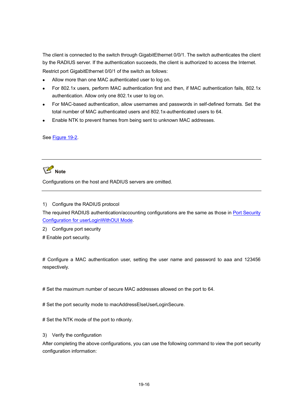 Network requirements, Network diagram, Configuration procedure | H3C Technologies H3C WX6000 Series Access Controllers User Manual | Page 155 / 678