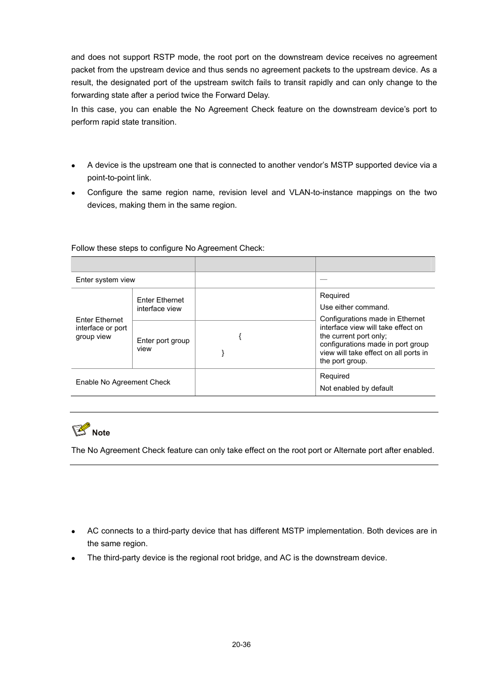 Prerequisites, Configuration procedure, Configuration example | Network requirements, 36 configuration procedure, 36 configuration example | H3C Technologies H3C WX6000 Series Access Controllers User Manual | Page 194 / 678