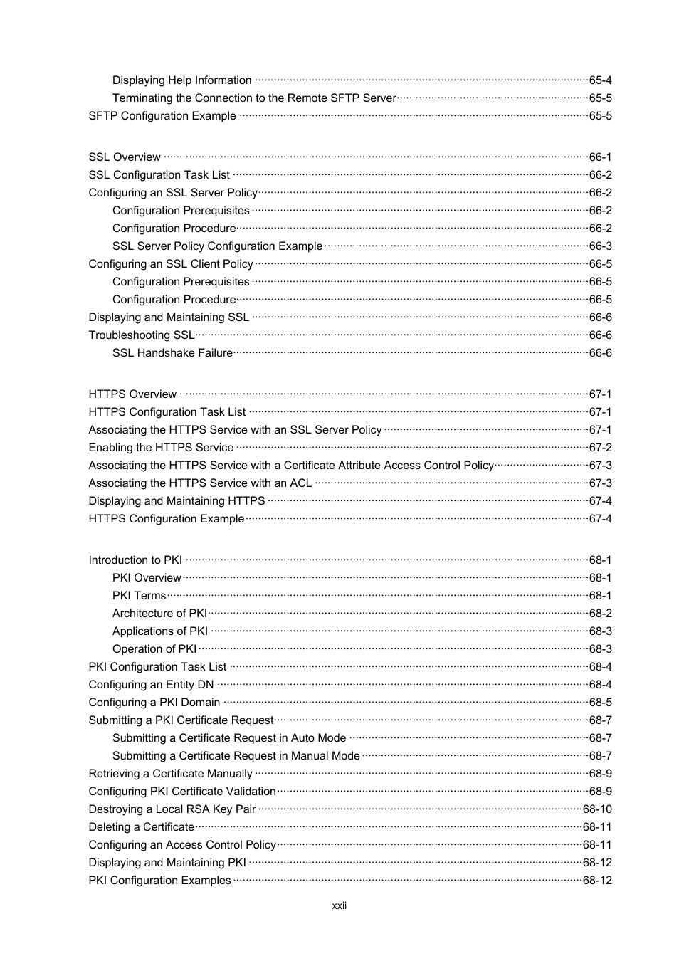 H3C Technologies H3C WX6000 Series Access Controllers User Manual | Page 27 / 678