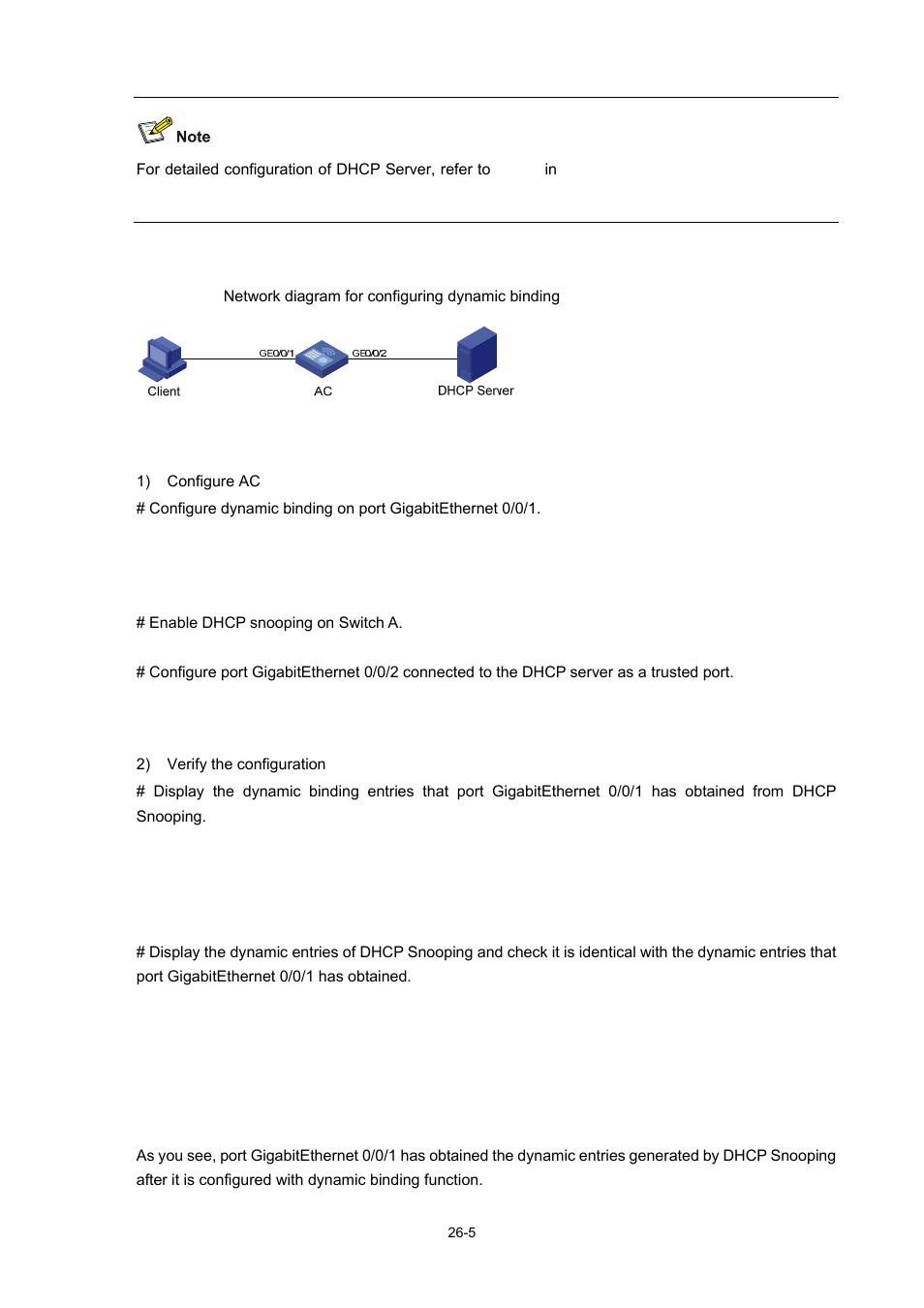 Network diagram, Configuration procedure | H3C Technologies H3C WX6000 Series Access Controllers User Manual | Page 291 / 678