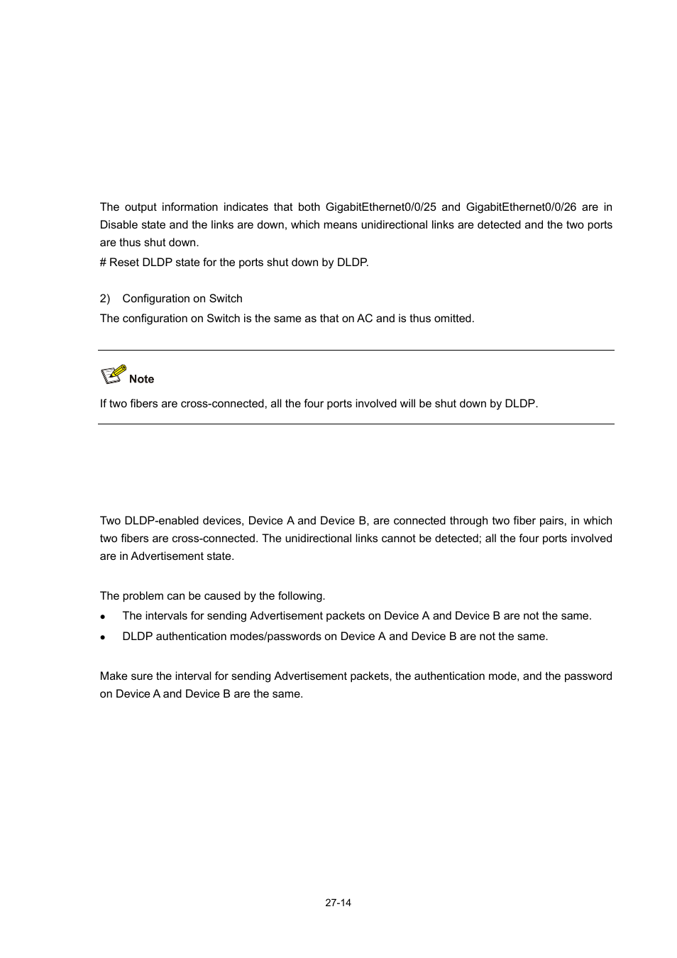 Troubleshooting | H3C Technologies H3C WX6000 Series Access Controllers User Manual | Page 306 / 678