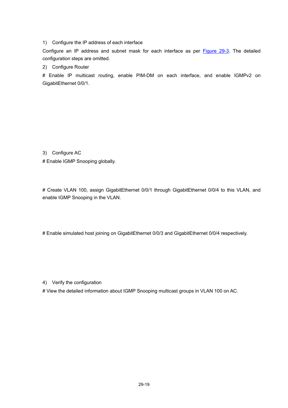 Configuration procedure | H3C Technologies H3C WX6000 Series Access Controllers User Manual | Page 337 / 678