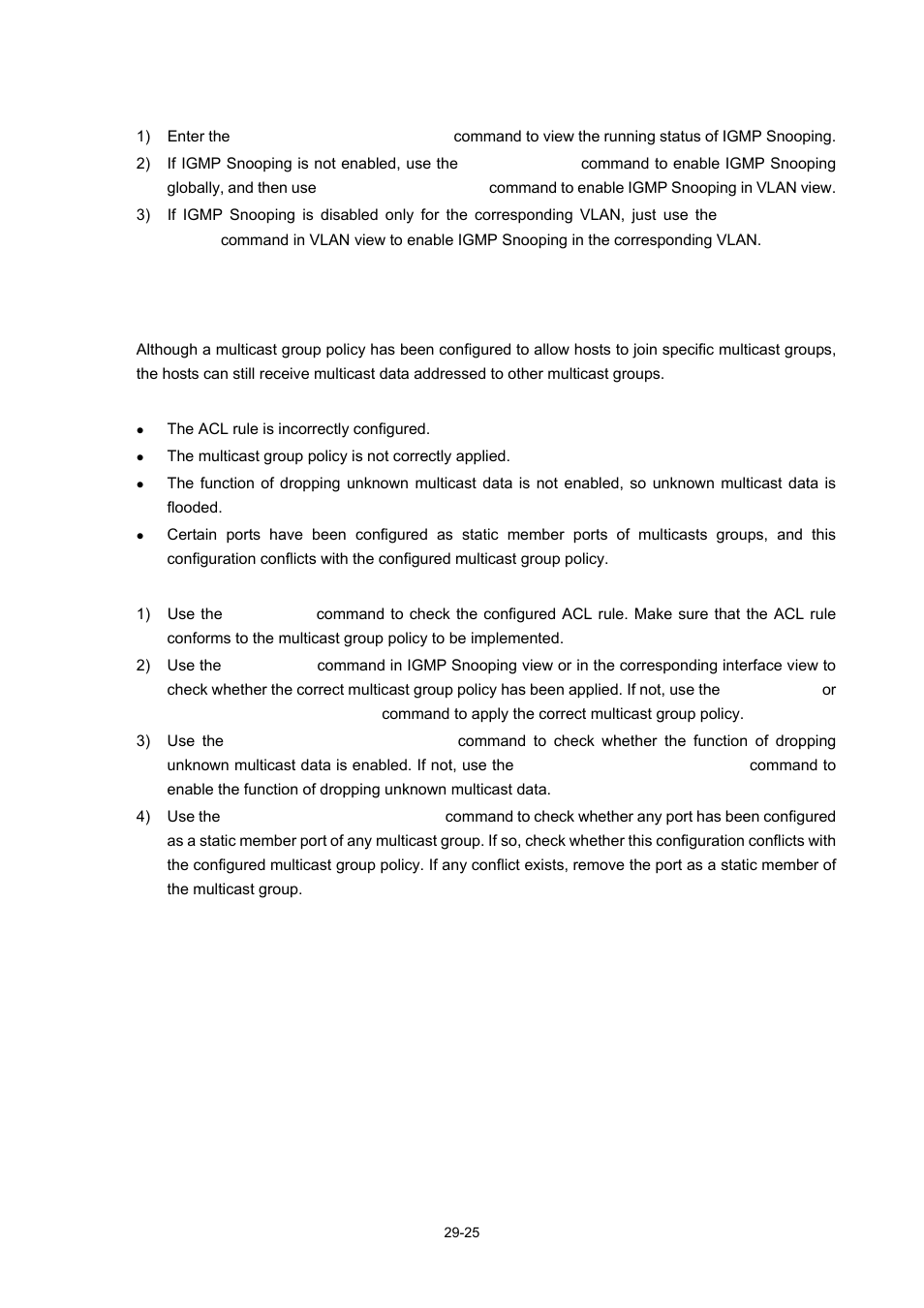 Solution, Symptom, Analysis | H3C Technologies H3C WX6000 Series Access Controllers User Manual | Page 343 / 678