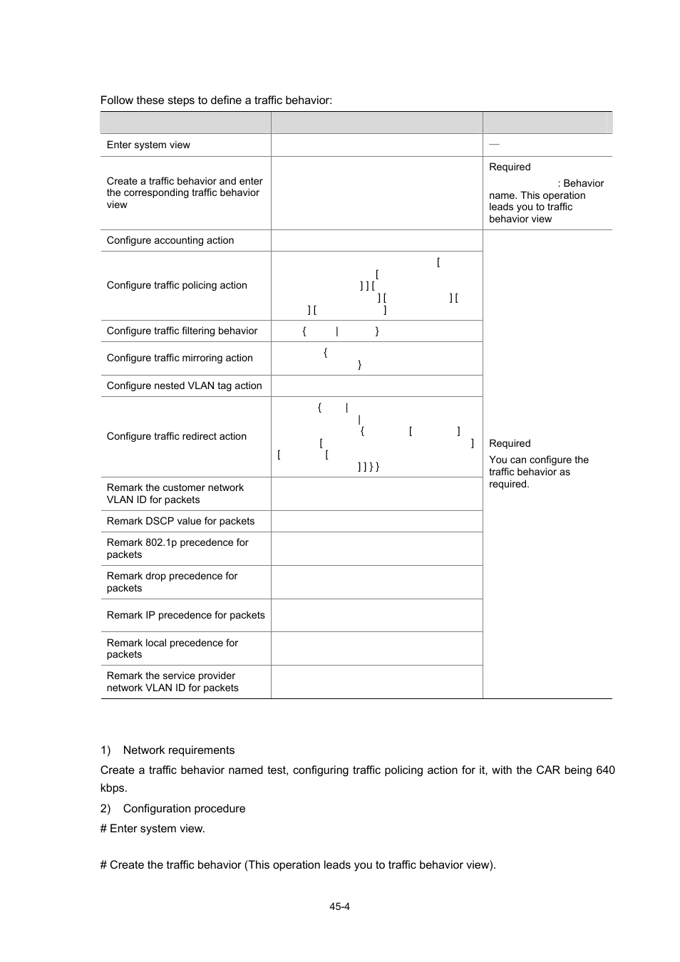 Configuration procedure, Configuration example | H3C Technologies H3C WX6000 Series Access Controllers User Manual | Page 438 / 678
