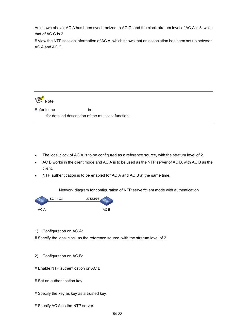 Network requirements, Network diagram, Configuration procedure | H3C Technologies H3C WX6000 Series Access Controllers User Manual | Page 507 / 678