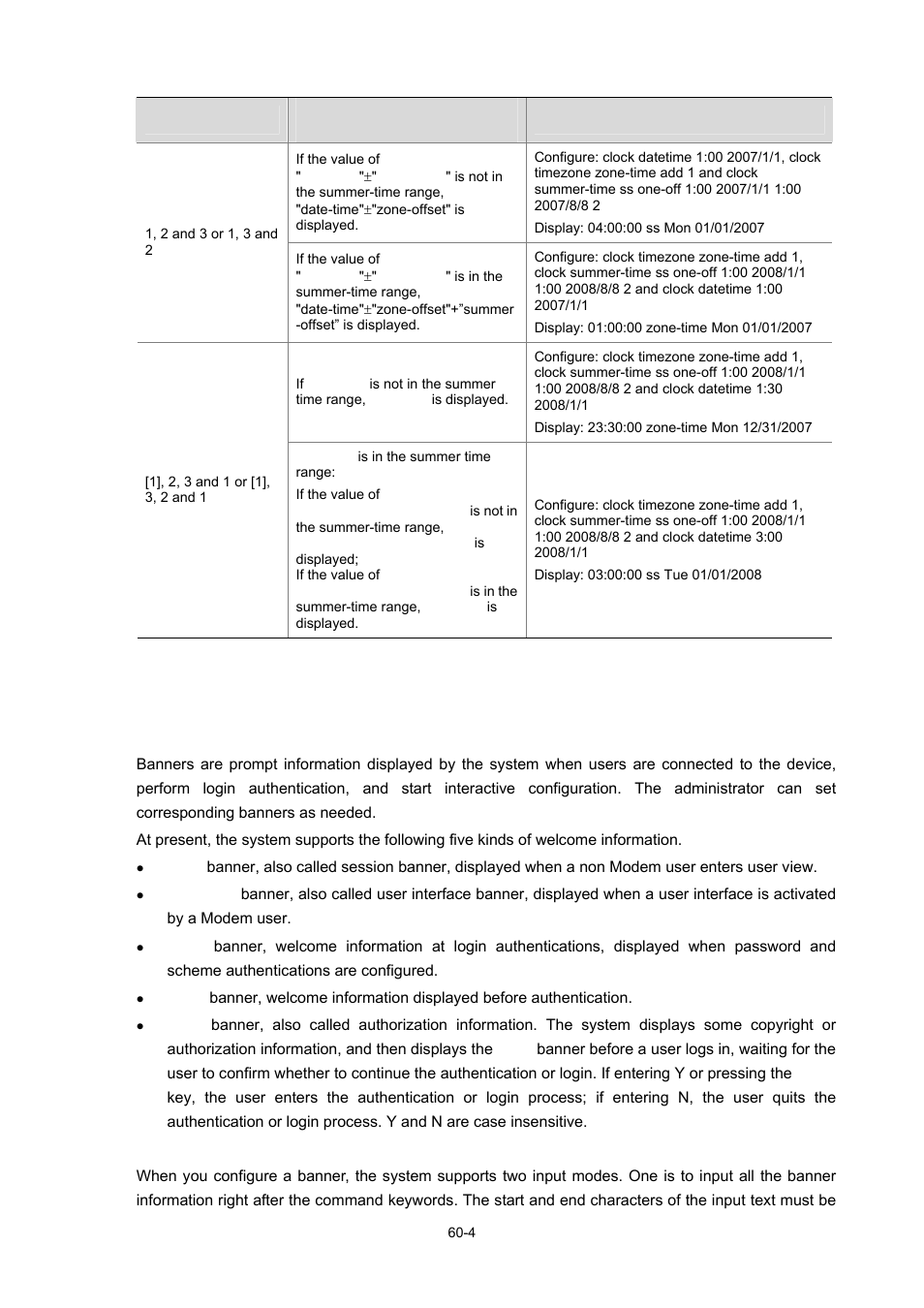 Configuring a banner, Introduction to banners | H3C Technologies H3C WX6000 Series Access Controllers User Manual | Page 562 / 678