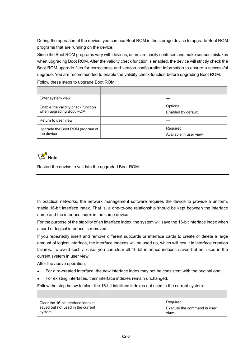 Upgrading boot rom | H3C Technologies H3C WX6000 Series Access Controllers User Manual | Page 578 / 678