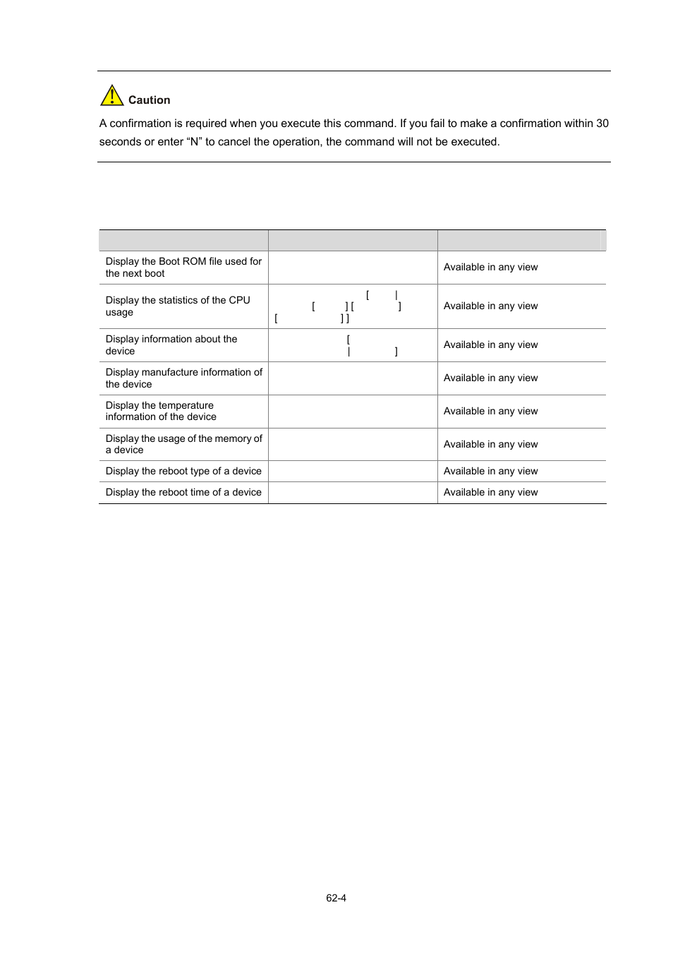 H3C Technologies H3C WX6000 Series Access Controllers User Manual | Page 579 / 678