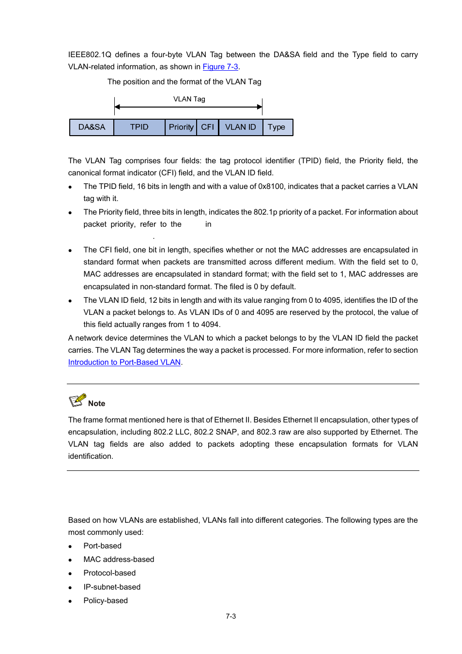 Vlan classification | H3C Technologies H3C WX6000 Series Access Controllers User Manual | Page 58 / 678