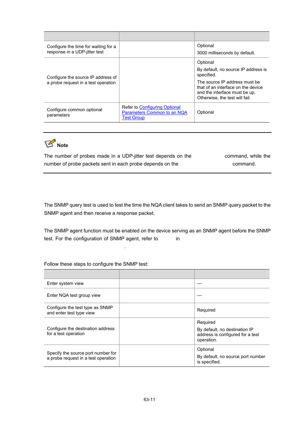 Configuring the snmp test, Configuration prerequisites | H3C Technologies H3C WX6000 Series Access Controllers User Manual | Page 590 / 678