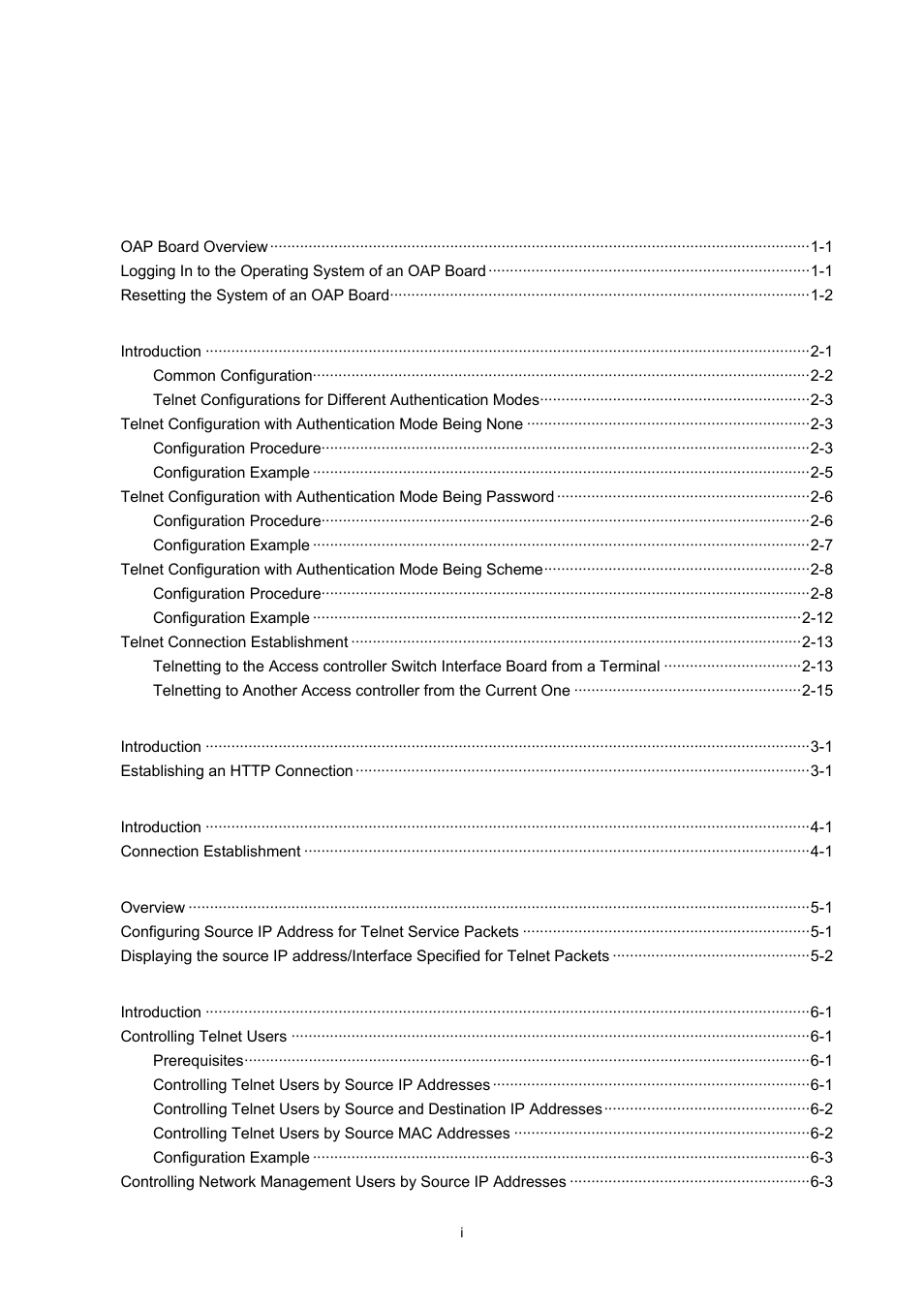 H3C Technologies H3C WX6000 Series Access Controllers User Manual | Page 6 / 678