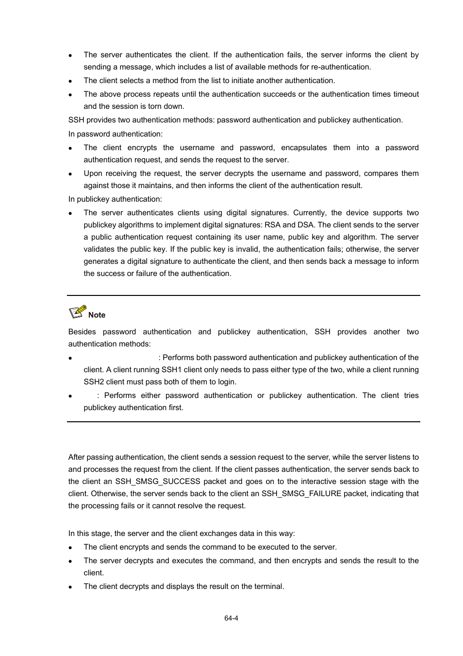 Session request, Interactive session | H3C Technologies H3C WX6000 Series Access Controllers User Manual | Page 609 / 678