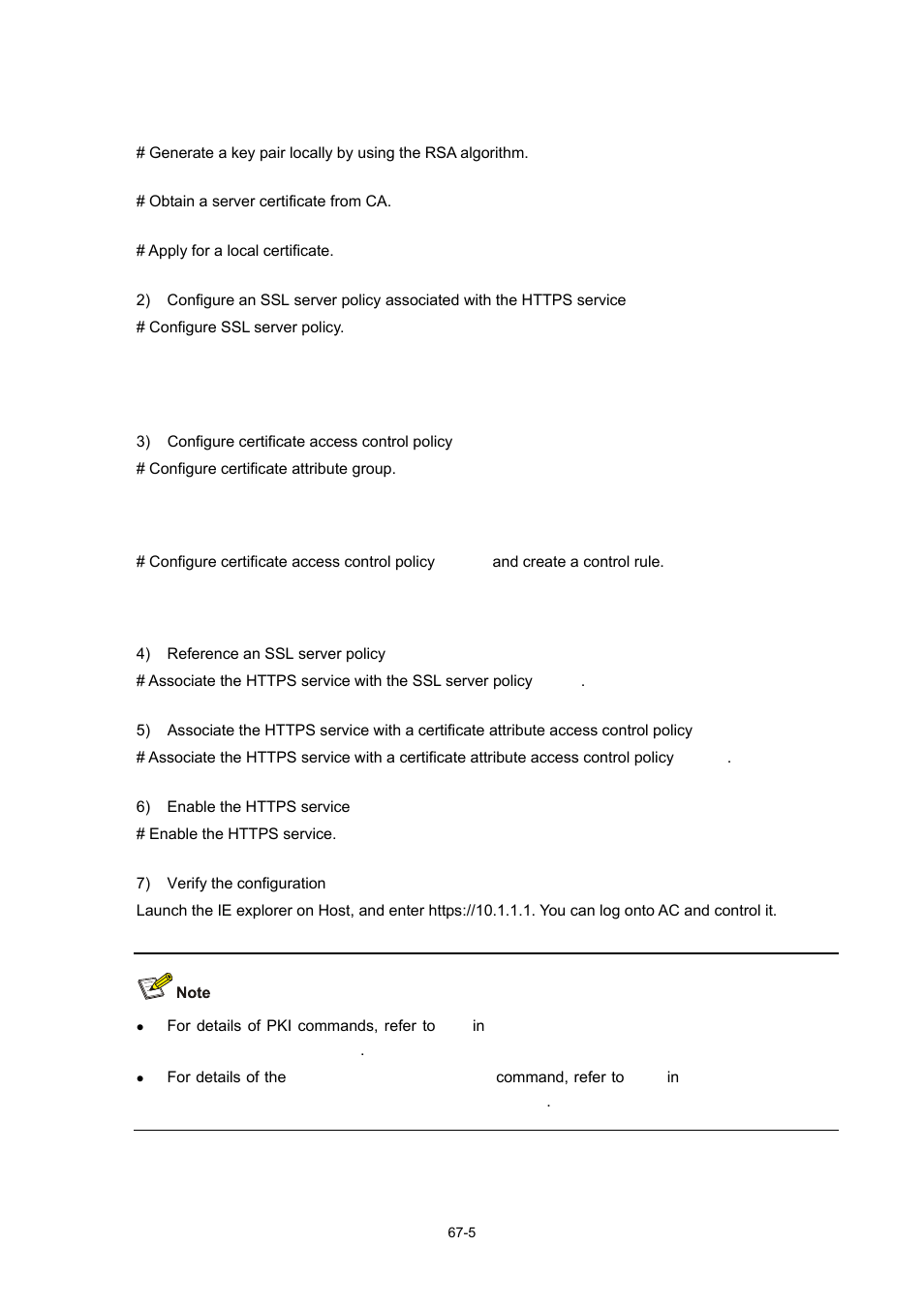 H3C Technologies H3C WX6000 Series Access Controllers User Manual | Page 647 / 678