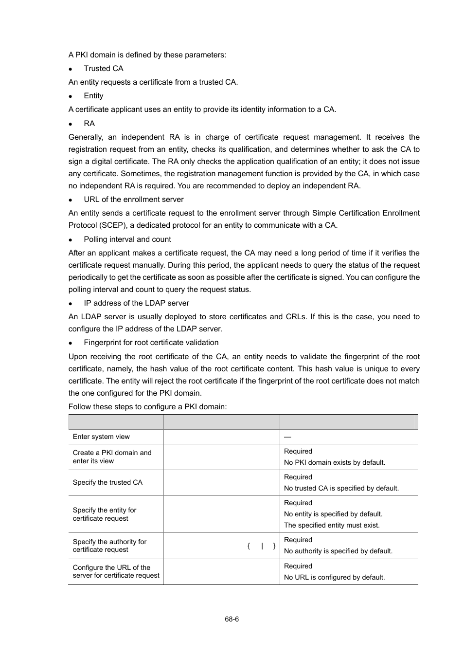 H3C Technologies H3C WX6000 Series Access Controllers User Manual | Page 653 / 678