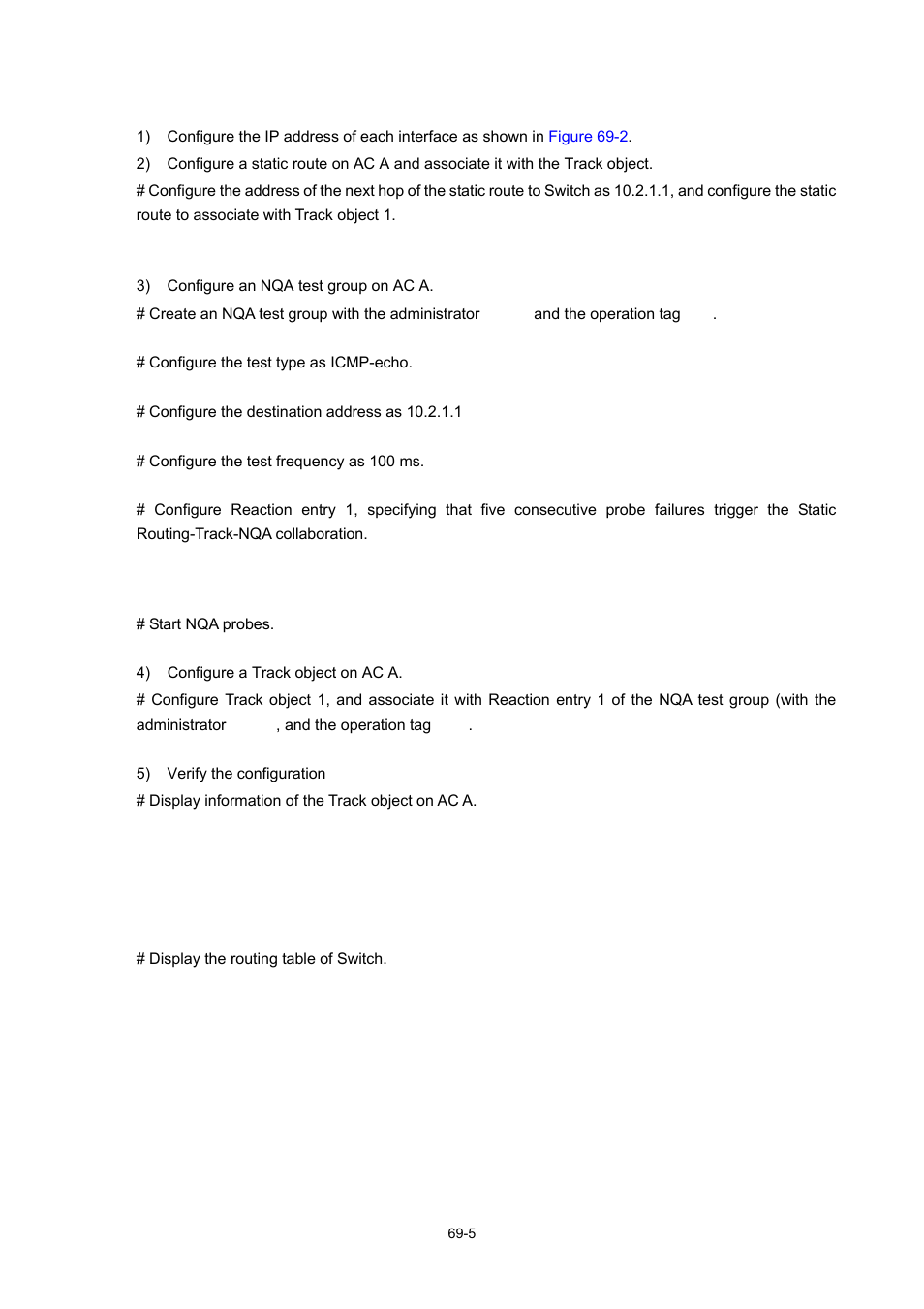 Configuration procedure | H3C Technologies H3C WX6000 Series Access Controllers User Manual | Page 670 / 678