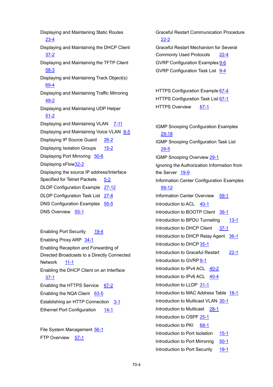 H3C Technologies H3C WX6000 Series Access Controllers User Manual | Page 675 / 678