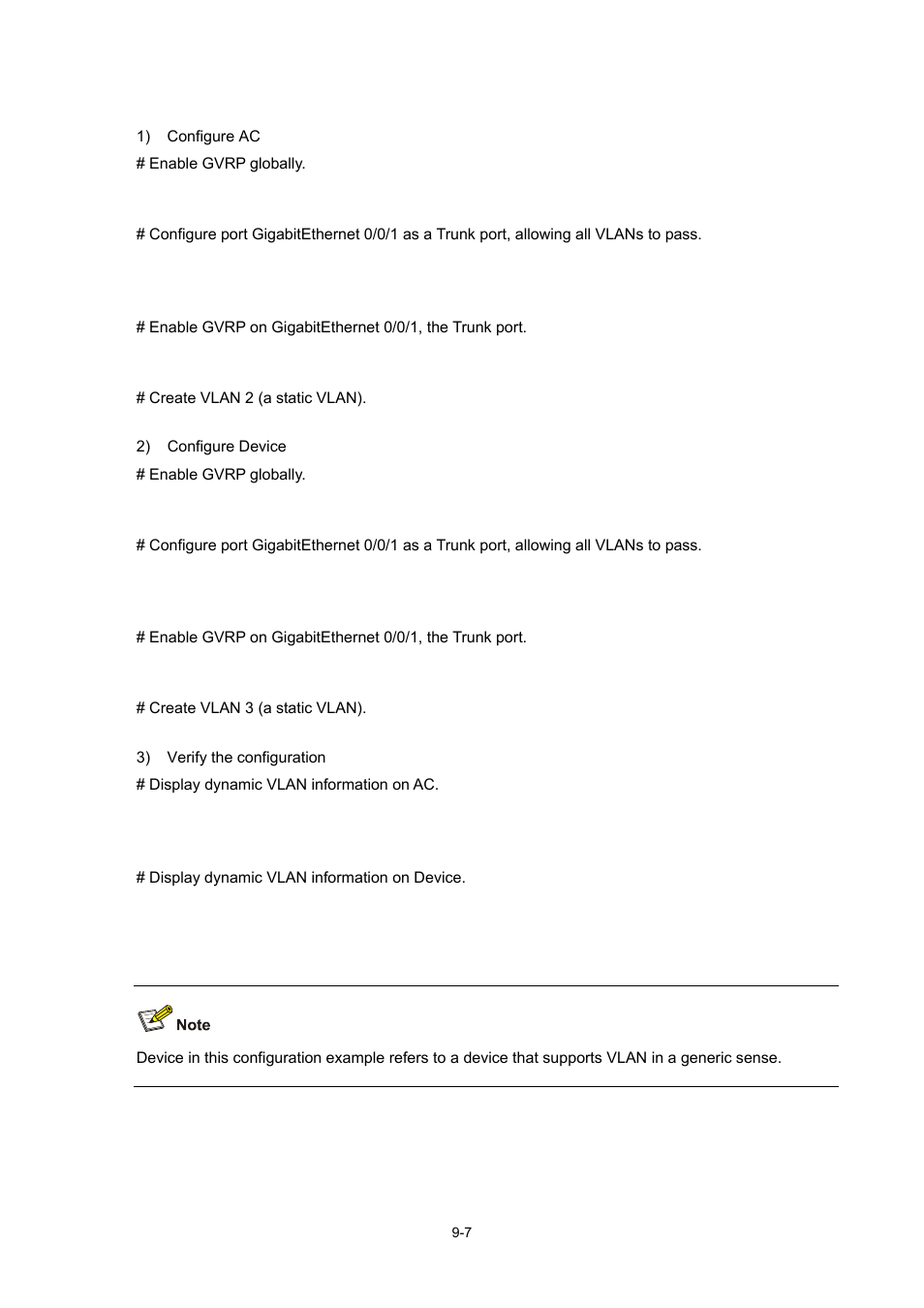 Configuration procedure | H3C Technologies H3C WX6000 Series Access Controllers User Manual | Page 84 / 678