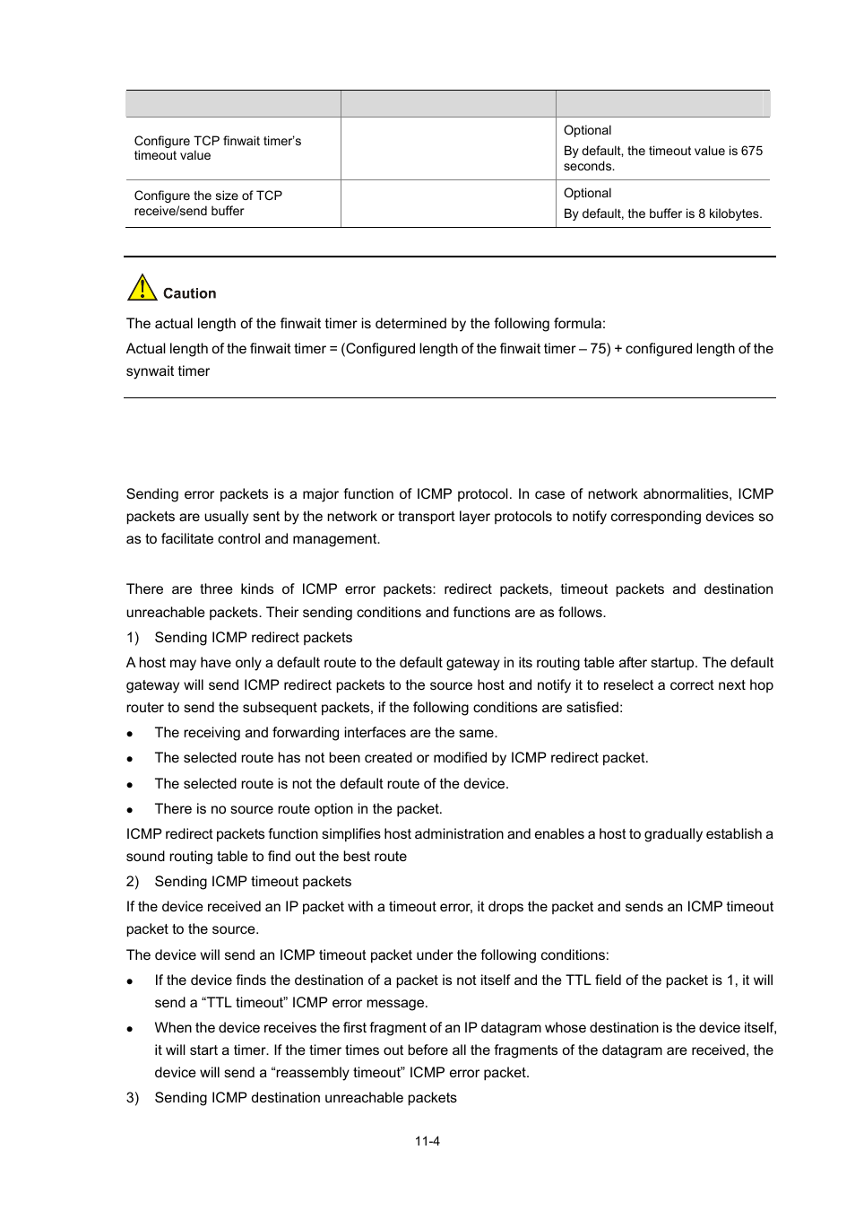 Configuring icmp to send error packets, Advantage of sending icmp error packets | H3C Technologies H3C WX6000 Series Access Controllers User Manual | Page 97 / 678