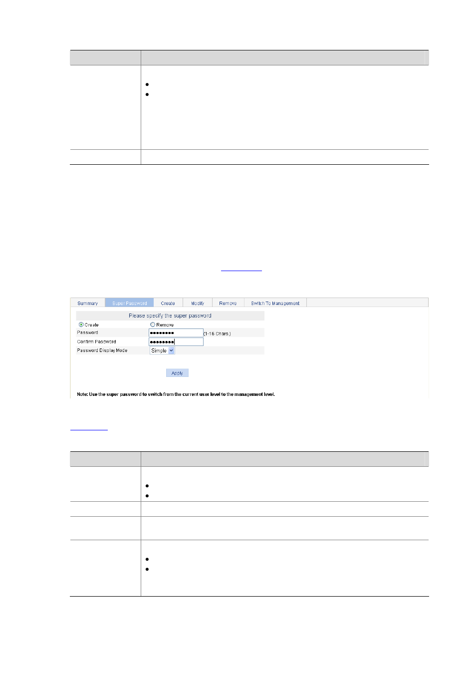 Setting the super password | H3C Technologies H3C WX6000 Series Access Controllers User Manual | Page 119 / 613