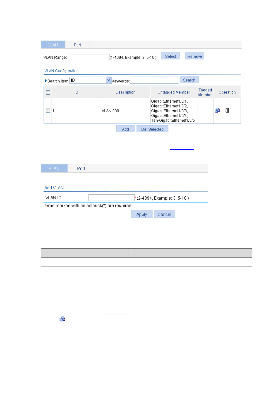 Modifying a vlan, Figure 21-4 | H3C Technologies H3C WX6000 Series Access Controllers User Manual | Page 151 / 613