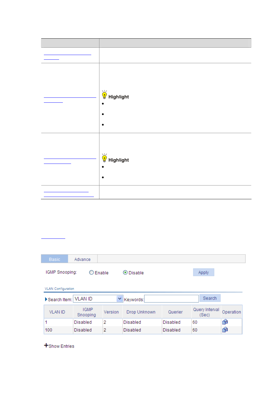 Enabling igmp snooping globally, Enabling igmp snooping globally -6 | H3C Technologies H3C WX6000 Series Access Controllers User Manual | Page 178 / 613