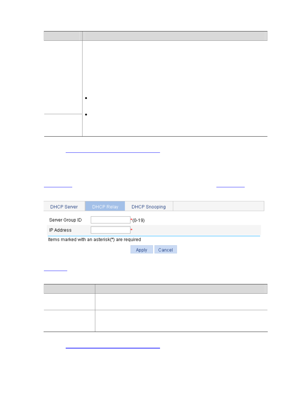 Creating a dhcp server group, Creating a dhcp server group -19 | H3C Technologies H3C WX6000 Series Access Controllers User Manual | Page 214 / 613