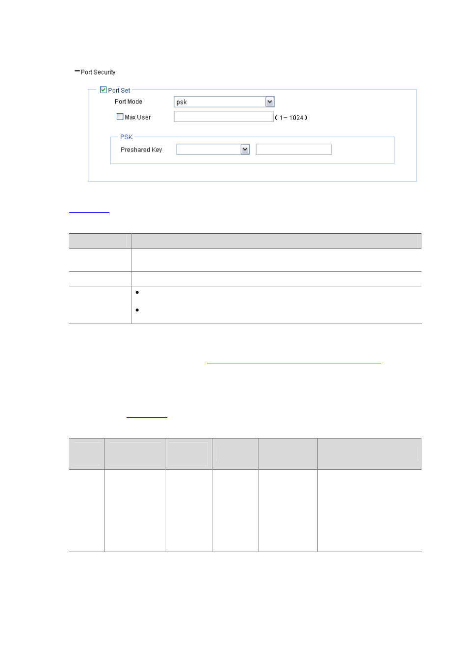 Security parameter dependencies, Security parameter dependencies -22, Ils, refer to | Table 31-12 | H3C Technologies H3C WX6000 Series Access Controllers User Manual | Page 276 / 613