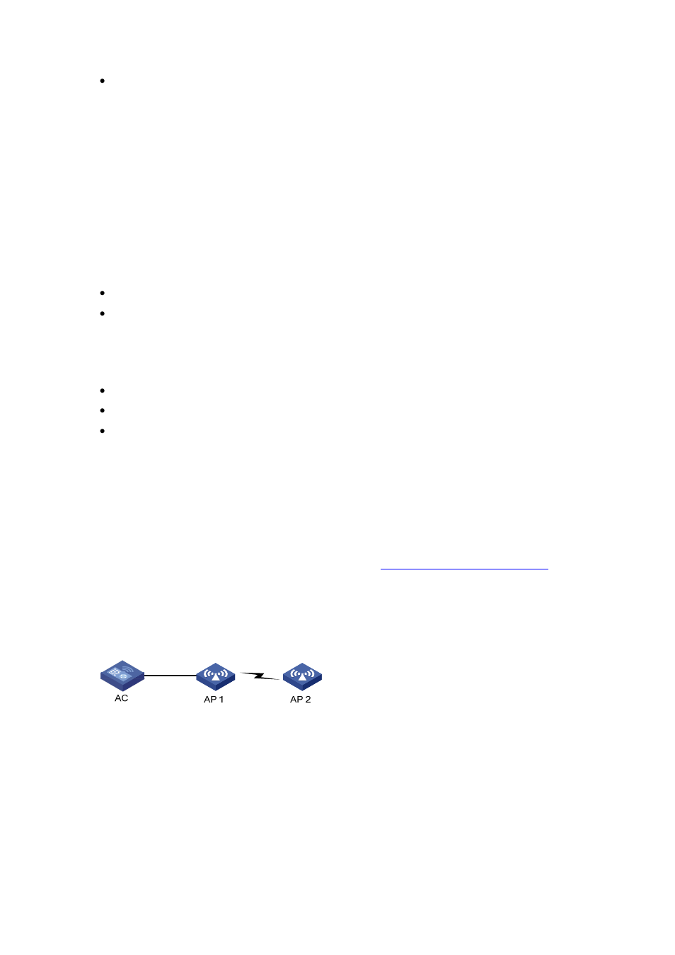 Formation of dormant links, Selection of active link, Mesh network topologies | Point to point connection, Point to multi-point connection | H3C Technologies H3C WX6000 Series Access Controllers User Manual | Page 316 / 613