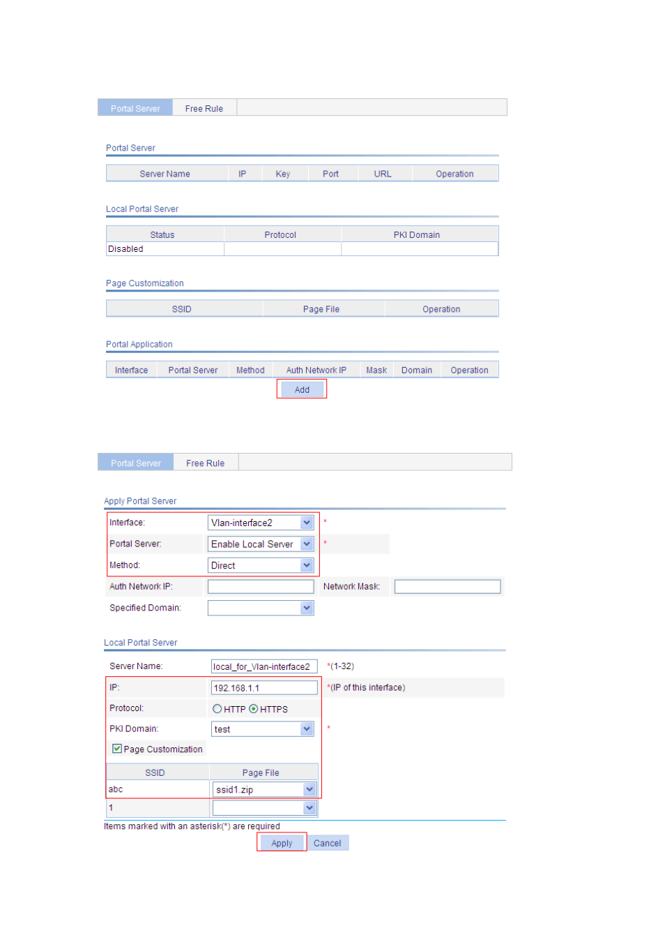 Figure 36-28, Figure 36-29 | H3C Technologies H3C WX6000 Series Access Controllers User Manual | Page 421 / 613