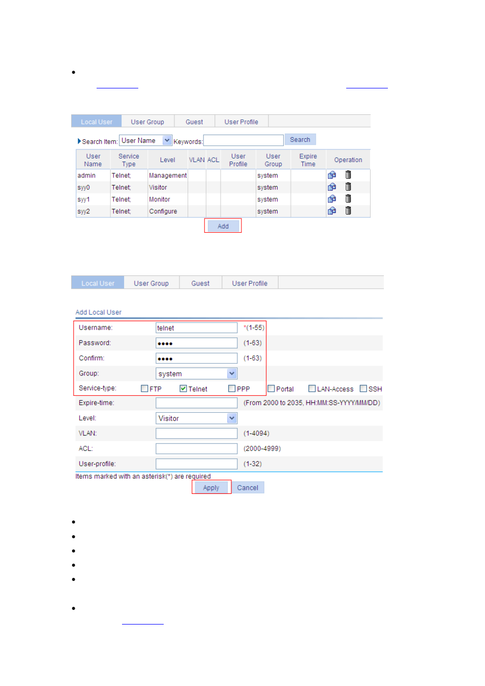 H3C Technologies H3C WX6000 Series Access Controllers User Manual | Page 432 / 613