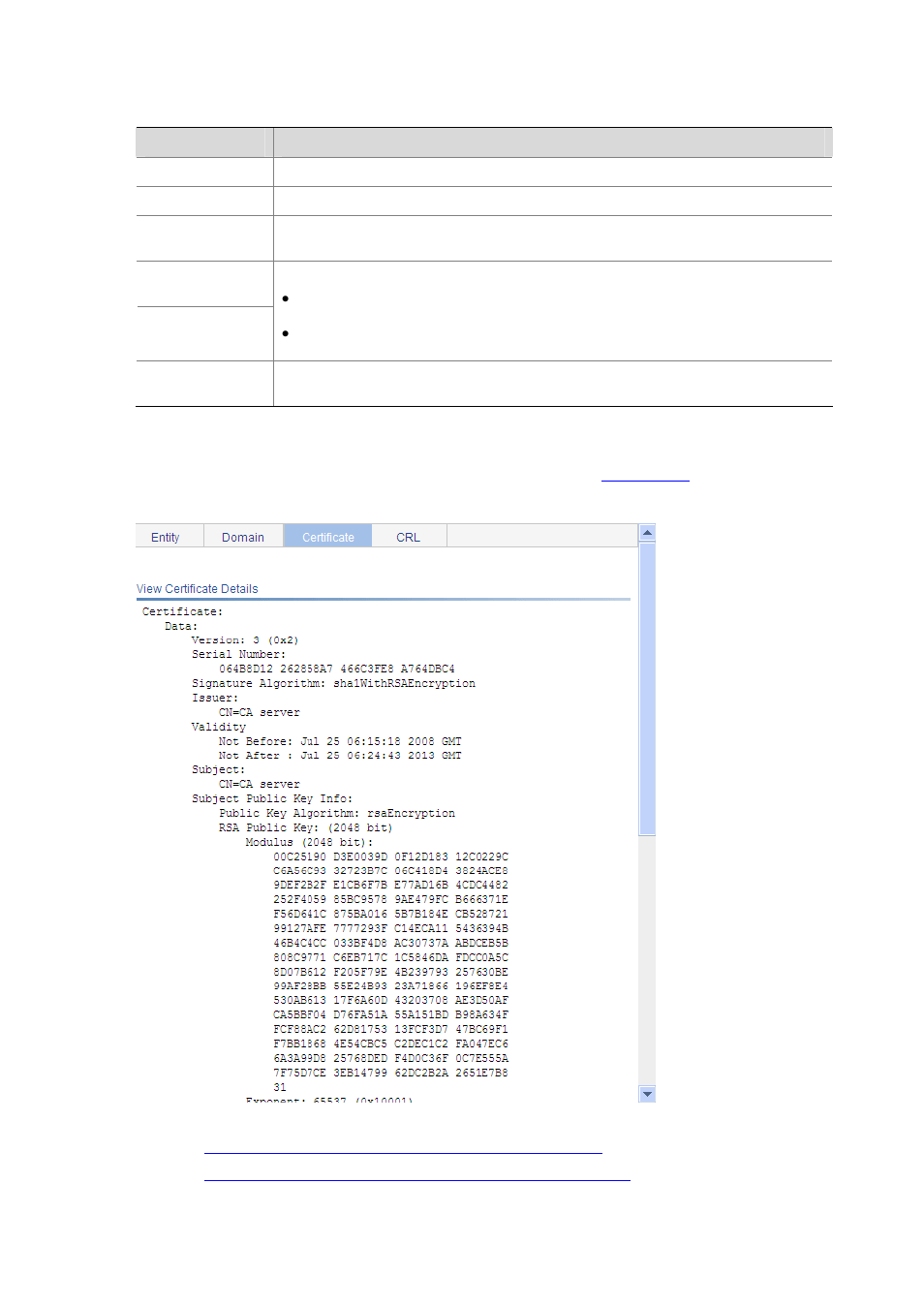 Table 41-6 | H3C Technologies H3C WX6000 Series Access Controllers User Manual | Page 480 / 613