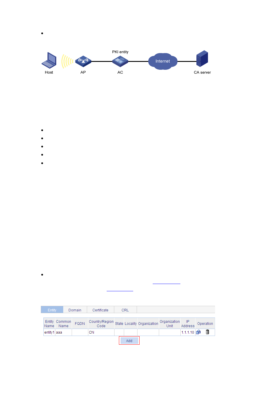 Configuration procedure, Figure 41-15 | H3C Technologies H3C WX6000 Series Access Controllers User Manual | Page 483 / 613