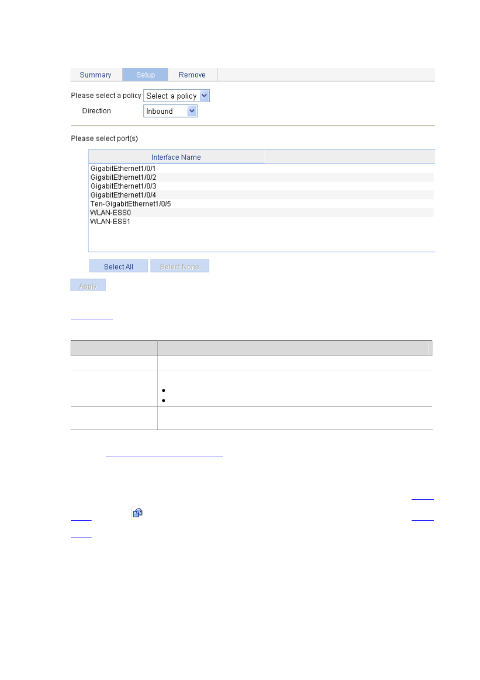 Applying a qos policy to a wlan service, Applying a qos policy to a wlan service -19, Own in | Figure 46-14 | H3C Technologies H3C WX6000 Series Access Controllers User Manual | Page 548 / 613