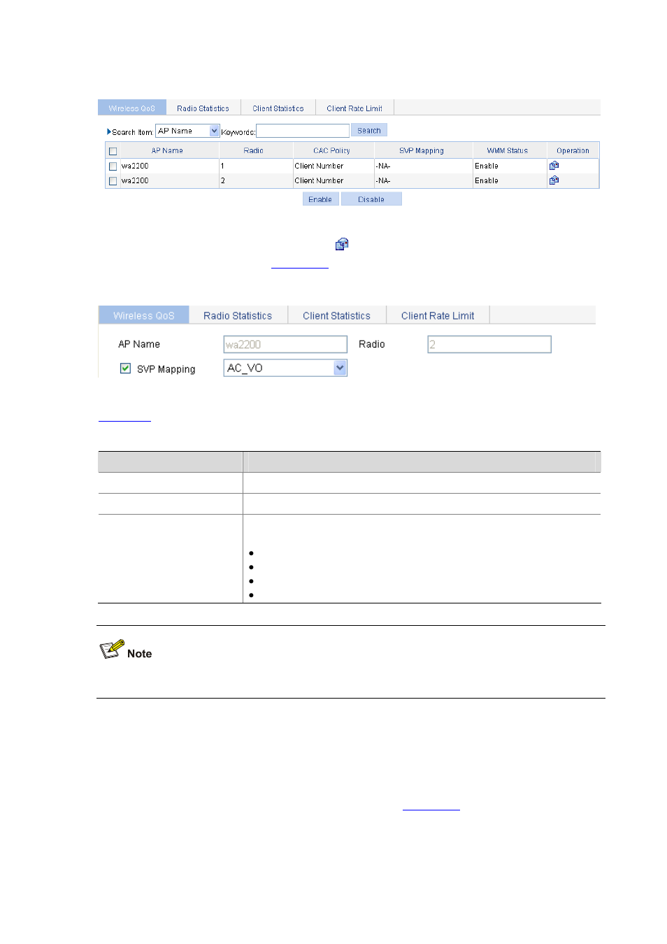 Setting cac admission policy, Own in, Figure 48-3 | H3C Technologies H3C WX6000 Series Access Controllers User Manual | Page 565 / 613