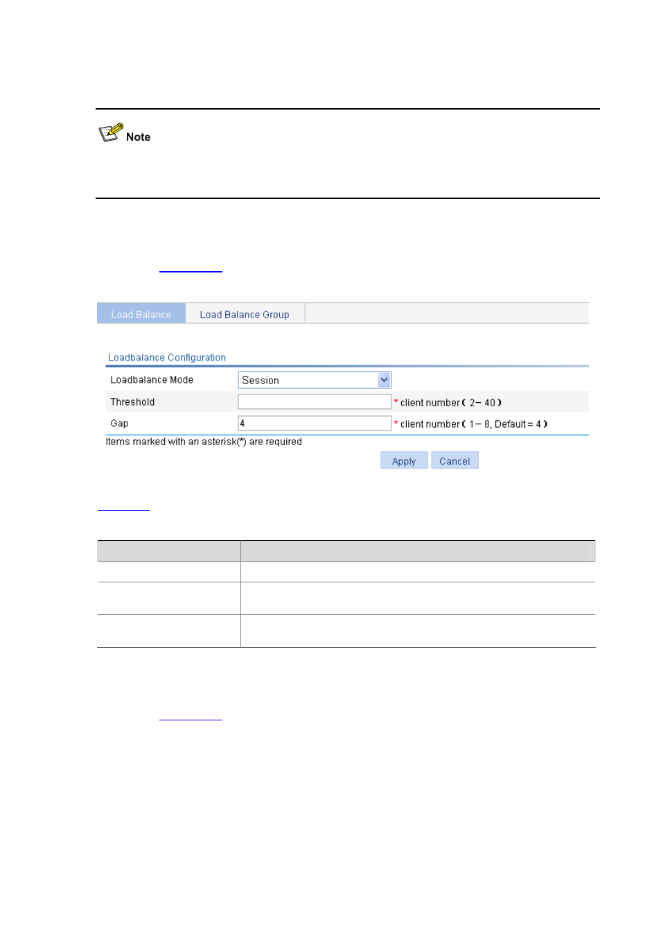 Configuring a load balancing mode, Configuring a load, Balancing mode | The ac ado, First. a load b | H3C Technologies H3C WX6000 Series Access Controllers User Manual | Page 589 / 613