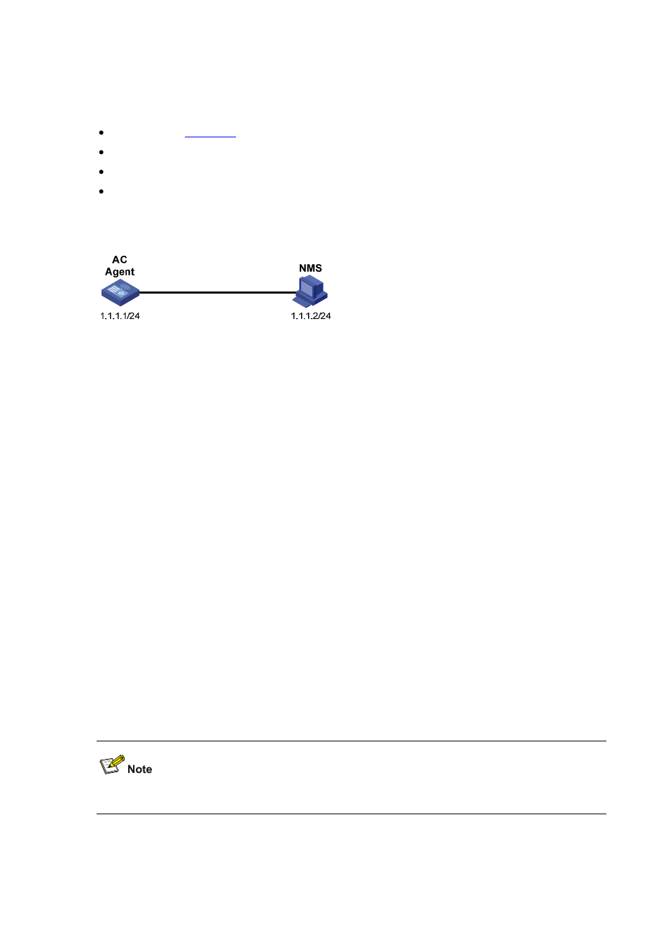 Snmpv1/snmpv2c configuration example, Network requirements, Configuration procedure | H3C Technologies H3C WX6000 Series Access Controllers User Manual | Page 101 / 179